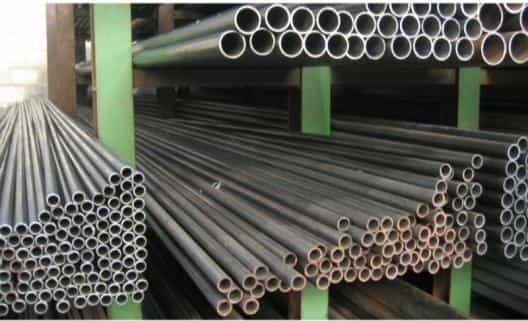 Round, square and rectangular steel tubes